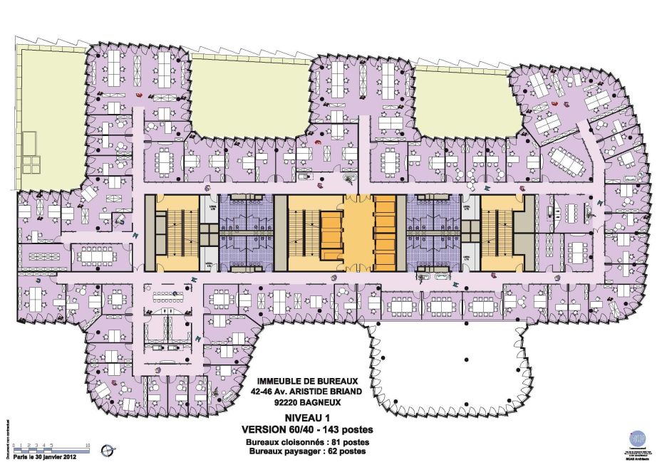 Bureau Bagneux 4300m² Location bureau Bagneux Hauts-de-Seine OLBUR2426205 5
